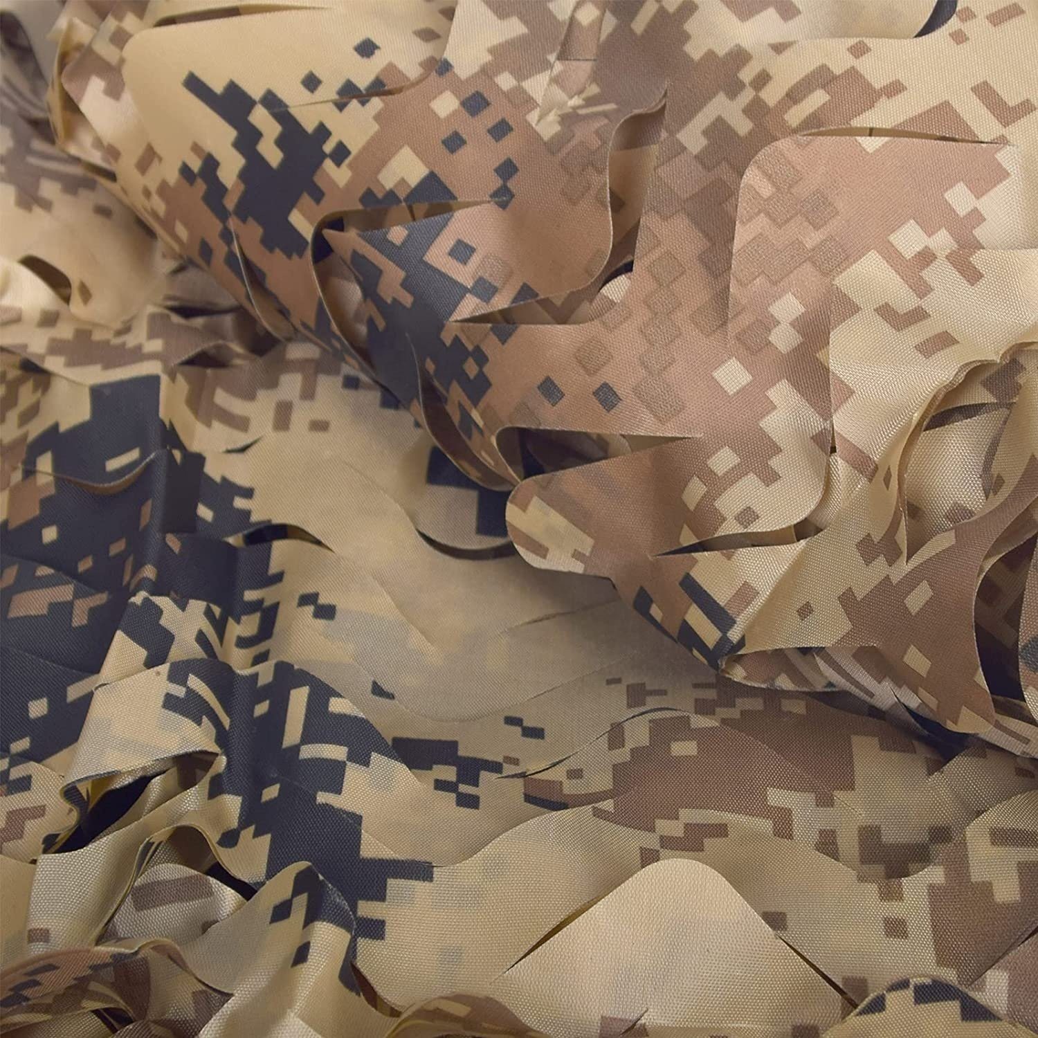 Камуфляжная сетка с цифровым рисунком для военного стиля и гражданского использования